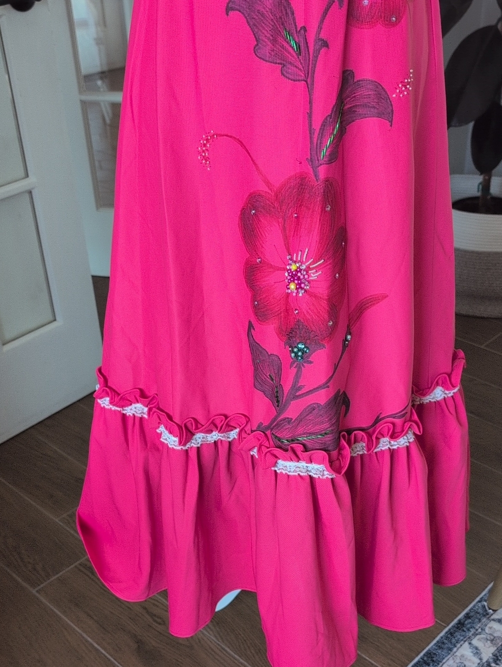 Vintage Handmade Prairie Cottage Dress - Picture 8 of 16